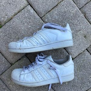 Adidas womens superstars size 6